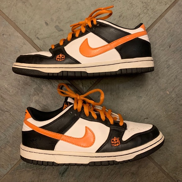 SOLD Nike Dunk Low Halloween Pack youth 4.5 W 6.5 - Picture 2 of 11